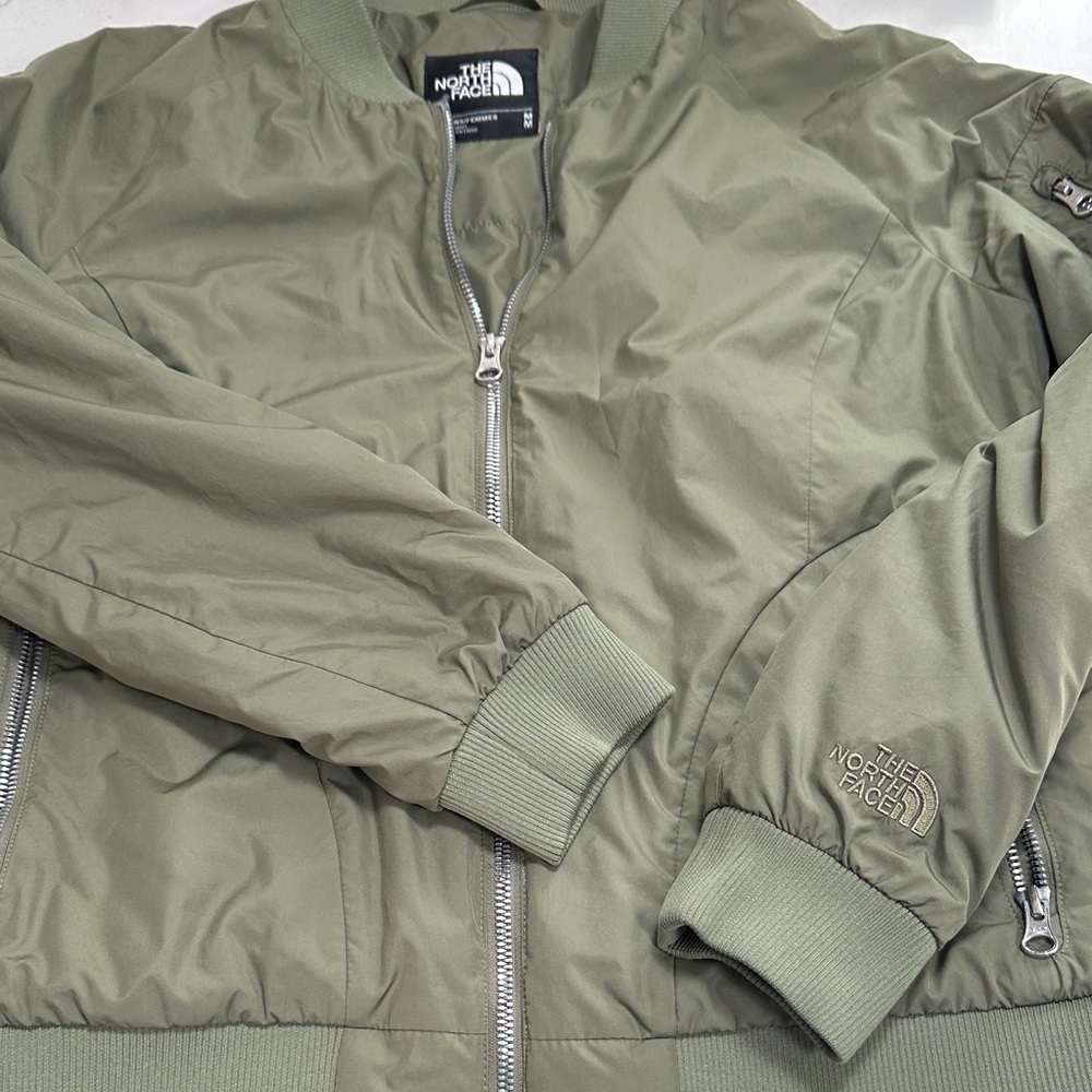 The North Face Women's Olive Bomber Jacket - Picture 3 of 6